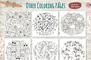 Coloring Pages New Collection, an Animal Illustration by Gulnara Sabirova (Thumbnail 3 of 6)
