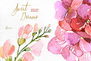 Sweet Dreams. Floral Collection, an Illustration by OctopusArtis (Thumbnail 4 of 4)