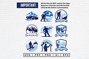 Snow Removal Logo Bundle, a Branding & Logo Template by Guavanaboy (Thumbnail 2 of 3)