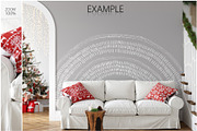 Christmas Frame & Wall Mockup Bundle, a Print Template by Yuri-U (Thumbnail 6 of 22)