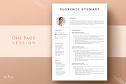 Resume Template with photo, a Resume Template by MAM Design (Thumbnail 2 of 10)