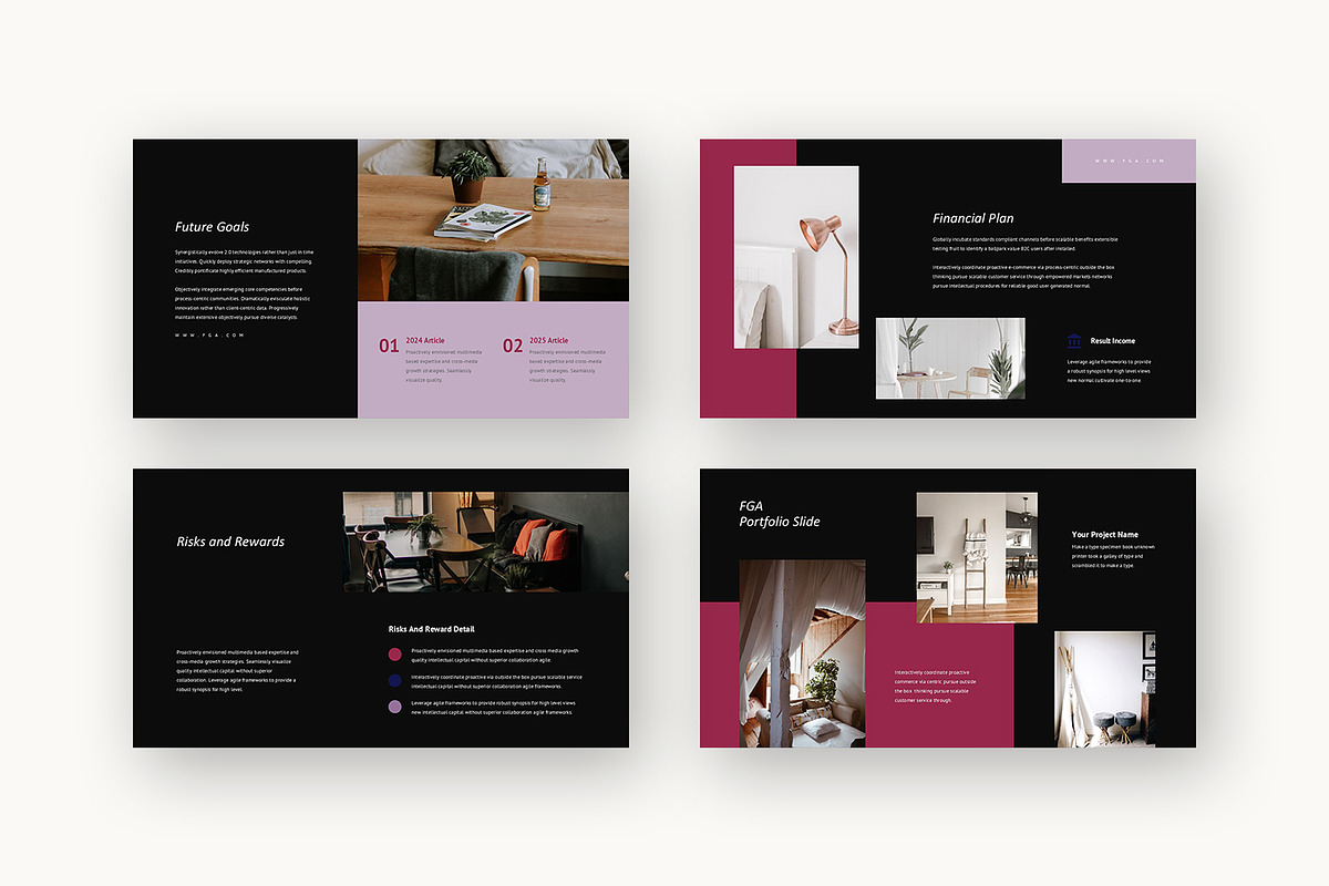 Fga : Interior Design Google Slides, a Presentation Template by Punkl Camp (Photo 11 of 16)