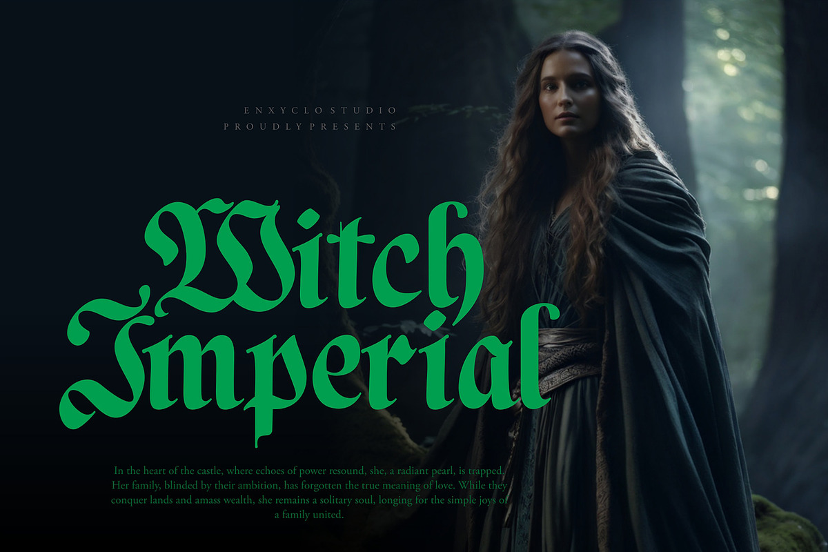 NCL Basefigh, a Blackletter Font by Enxyclo Studio (Photo 4 of 16)