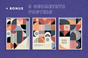 Abstract vector geometric background, a Pattern Graphic by Getalo Viktoriia (Thumbnail 4 of 13)