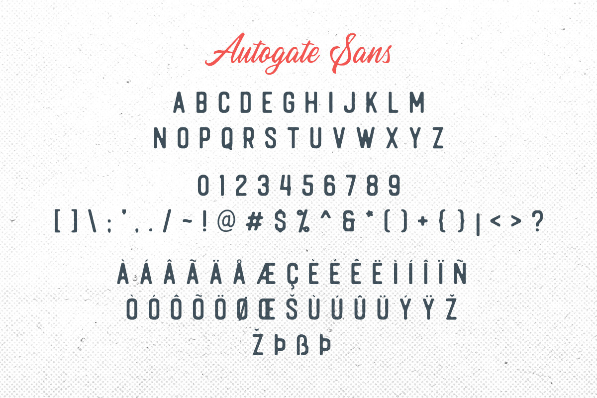 Autogate - Font Duo (+BONUS), a Script Font by Letterhend Studio (Photo 12 of 14)