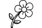 Cute Flower Silhouette Mega, an Object Graphic by Creativeshirt (Thumbnail 9 of 12)