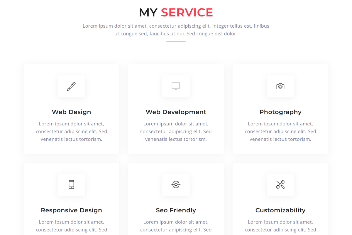 Adam - Personal Portfolio HTML, a HTML Template by Themeplaza (Photo 3 of 7)