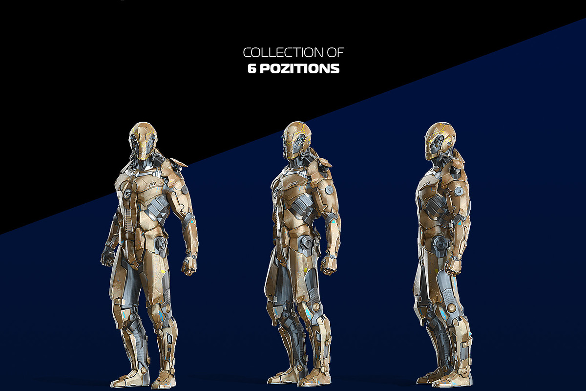 Security Robots Mockup #1, a Product Mockup by ARKS ACADEMY (Photo 2 of 8)