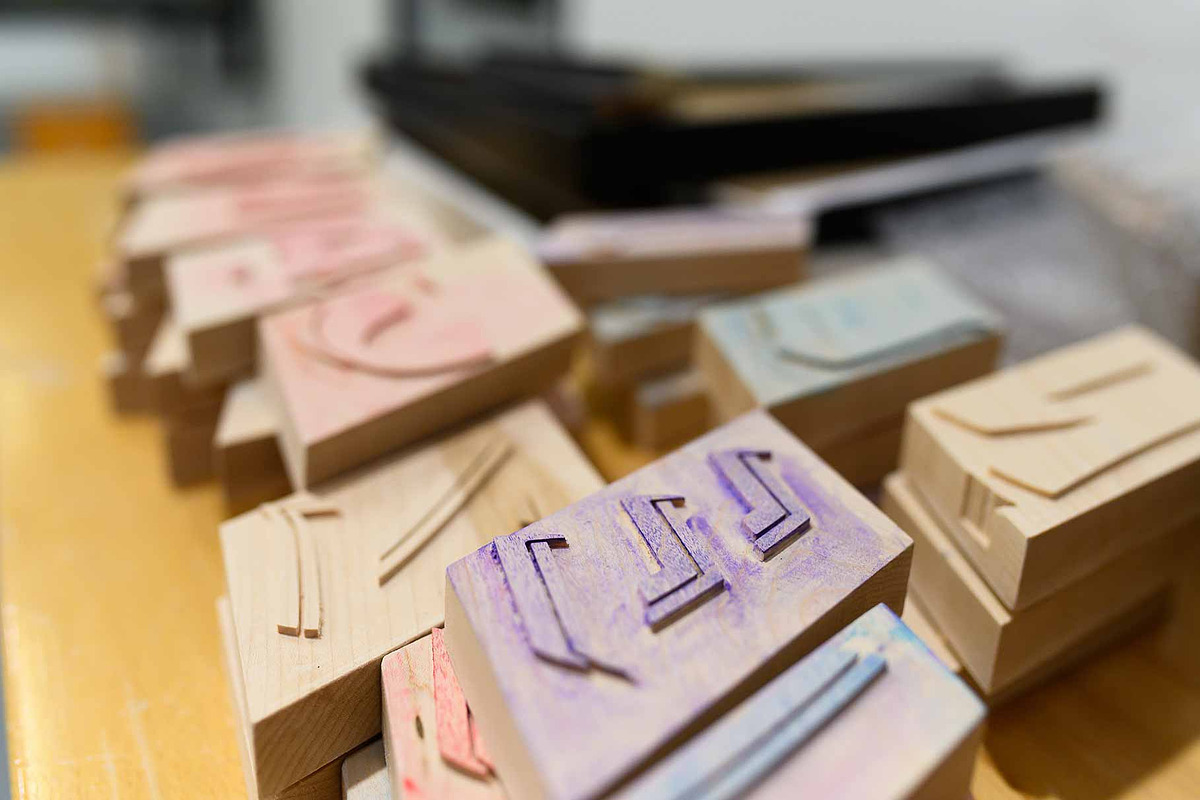 Cedric: Letterpress color font, a Font by Australian Type Foundry (Photo 5 of 8)