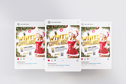 Christmas Party Flyer (Editable), a Flyer Template by Creativpixl (Thumbnail 2 of 4)