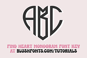 HAPPY VALENTINE Font Bundle, a Script Font by Blush Font Co. (Thumbnail 3 of 3)