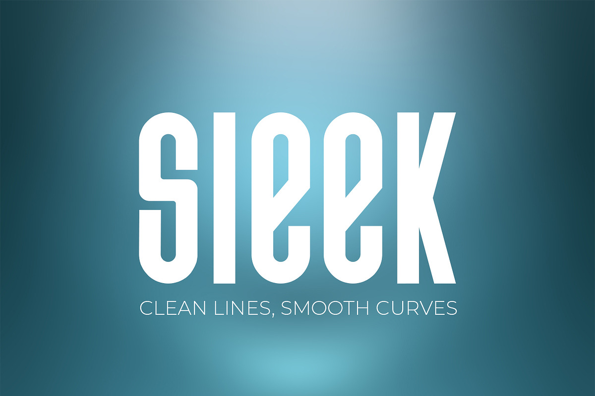 Sleek Modern Rounded Condensed Font, a Sans Serif Font by OWPictures (Photo 1 of 10)