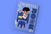 Purple Kindergarten Illustration Set, an Education Illustration by graphicook (Thumbnail 5 of 6)
