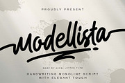 Modellista | Handwriting Font, a Handwritten Font by Aveni Letter Type (Thumbnail 1 of 15)