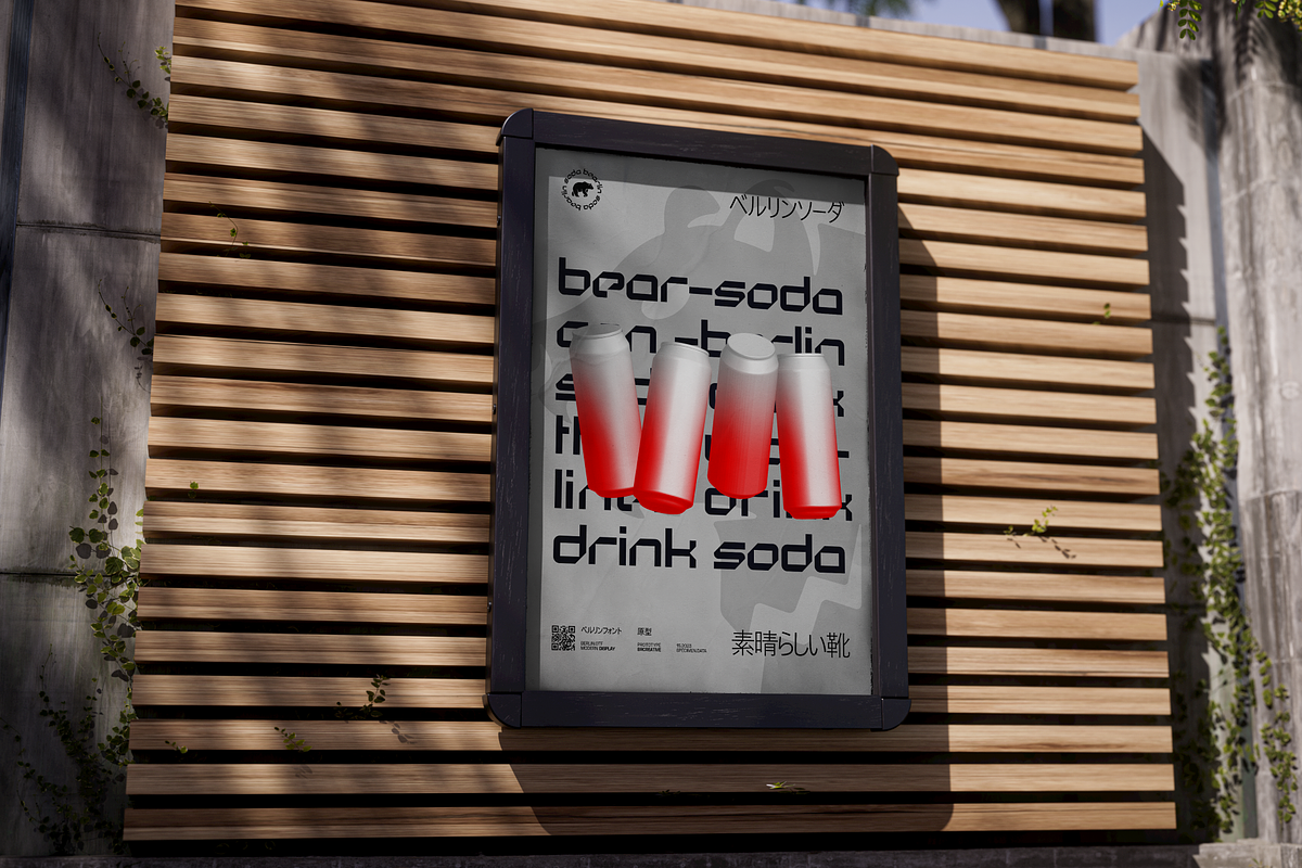 Berlin, a Sans Serif Font by Bogdan Rosu (Photo 12 of 16)