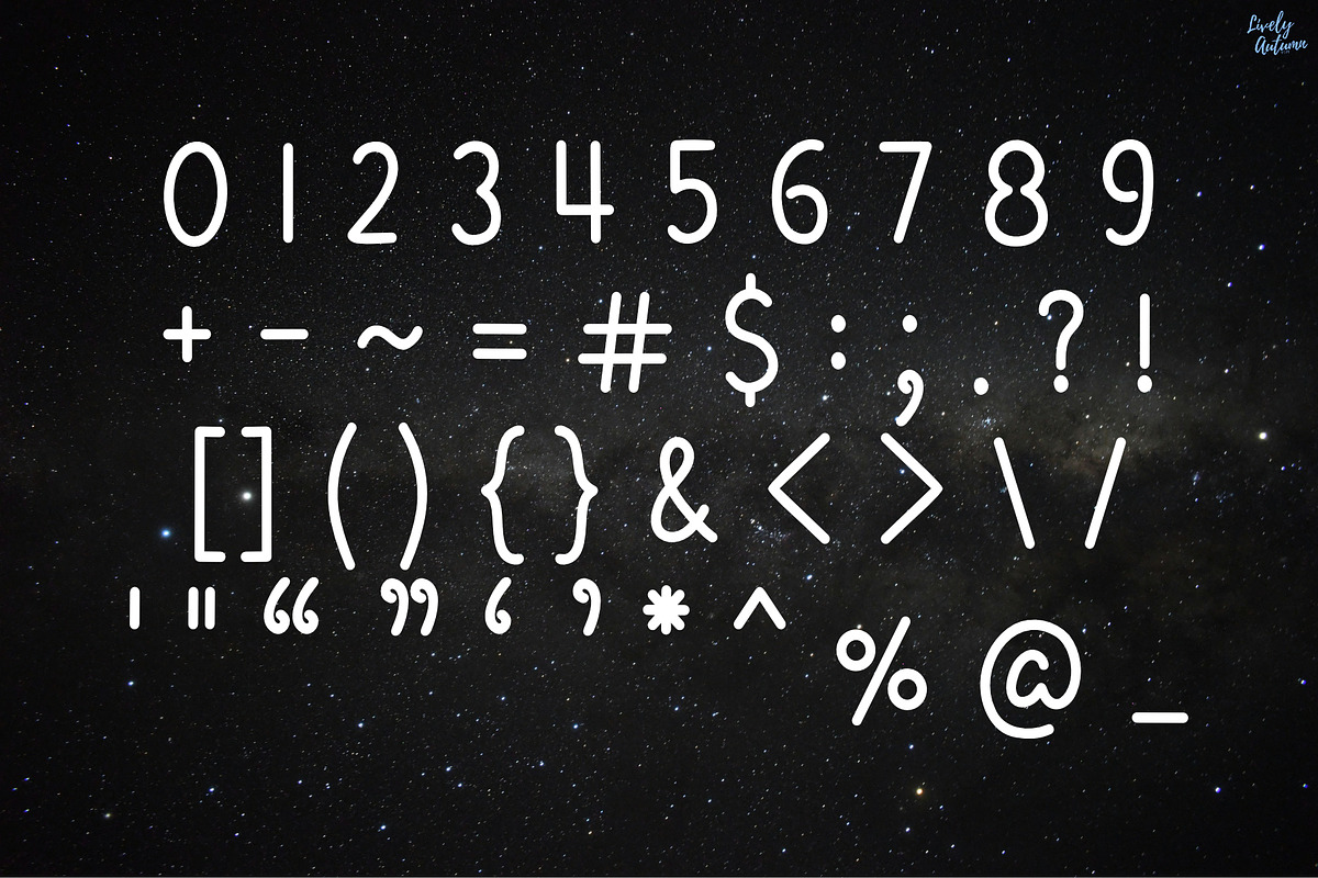Space | Futuristic Font, a Sans Serif Font by LivelyAutumn11.11 (Photo 3 of 5)