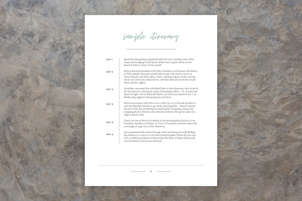 Beach House Welcome Book for Airbnb, a Templates & Theme by Kin Studio (Photo 16 of 17)