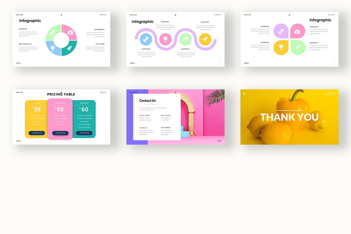 PASTELA - Google Slide Template, a Presentation Template by kreatifreya (Photo 5 of 5)