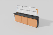3D Model Multi Computer Monitor, an Object 3D Model by mrfauzi (Thumbnail 2 of 7)