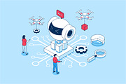 Isometric Concepts Illustrations, a Finance Illustration by alexdndz (Thumbnail 2 of 26)