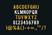 Distress Texture - Bold Grunge Font, a Sans Serif Font by Limited.studio (Thumbnail 6 of 6)