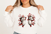 Whimsical Easter Cats Clipart, an Illustration by designcity5 (Thumbnail 5 of 5)