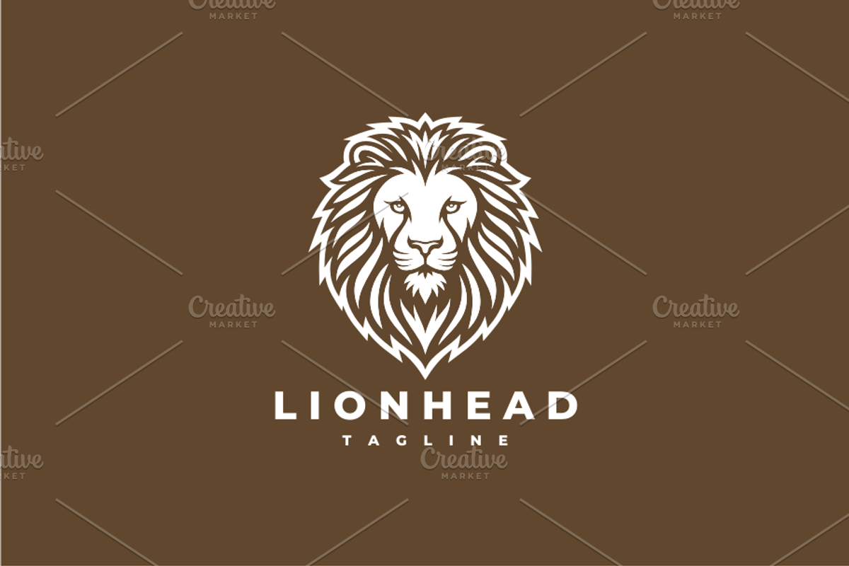 Lion Head Logo, a Branding & Logo Template by johnkent (Photo 2 of 3)