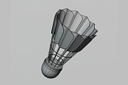 Badminton Shuttlecock, an Object 3D Model by fahad121 (Thumbnail 5 of 7)
