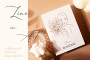 LINE IN ART-female collection, an Illustration by Natalia Tugova (Thumbnail 1 of 15)