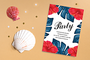Tropical Party Invites Bundle, an Invitation Template by Pixejoo (Thumbnail 3 of 9)