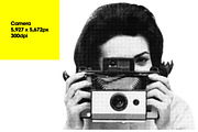 Halftone Retro Ladies, an Object Graphic by Offset (Thumbnail 8 of 13)