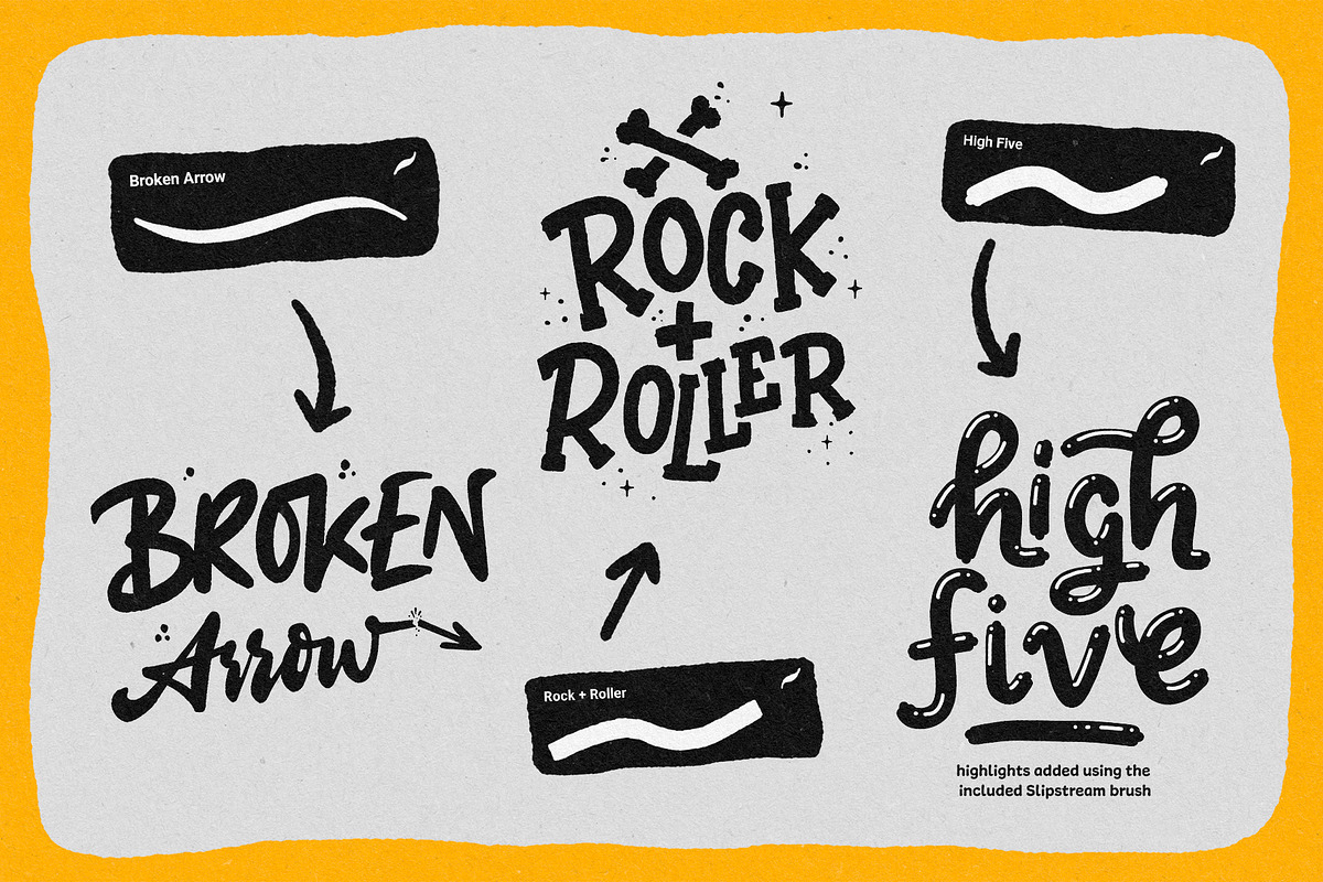 Freestyler - Brushes for Procreate, a Brush Add-On by Ian Barnard (Photo 6 of 11)