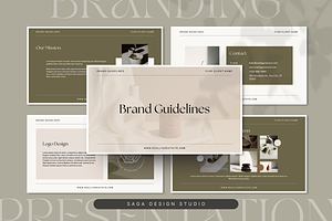 Neutral Brand Guidelines Template