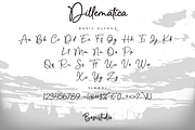 Dillematica Signature Font, a Handwritten Font by Basnistudio (Thumbnail 8 of 10)