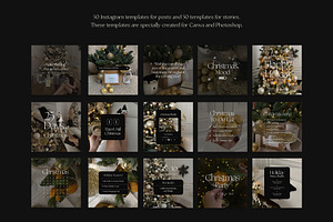 Christmas Instagram Templates II