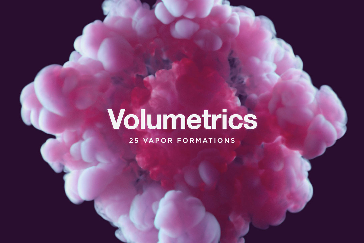 Volumetrics: 25 Vapor Formations, an Object Graphic by RuleByArt (Photo 1 of 19)