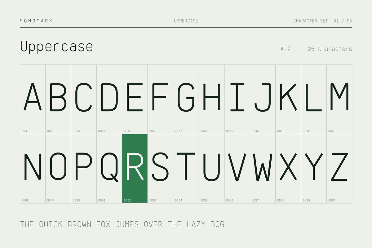 Monomark - Professional Monospace, a Sans Serif Font by HipFonts (Photo 16 of 17)