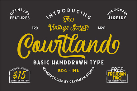 Courtland Handdrawn