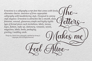 Ernestone Script, a Script Font by Strong.co (Thumbnail 4 of 14)