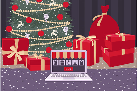 Christmas online shopping