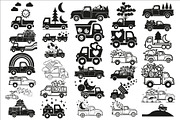 Cute baby toy truck design featuring, an Illustration by Amazin_art (Thumbnail 1 of 33)