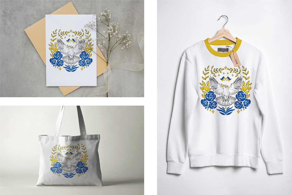 UKRAINE seamless patterns |clip arts, a Pattern Graphic by RenattaZare (Photo 8 of 9)
