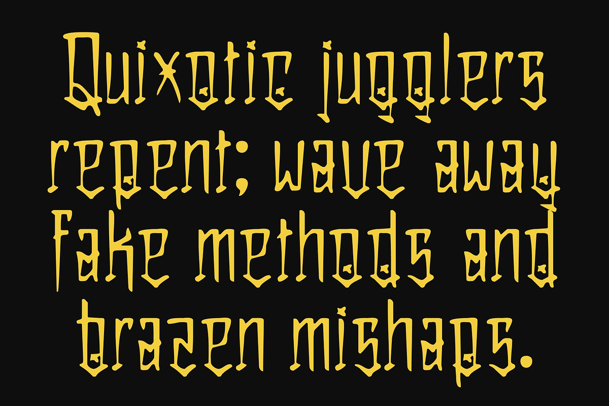 CS Emperor Drawn, a Sans Serif Font by Craft Supply Co. (Photo 7 of 8)