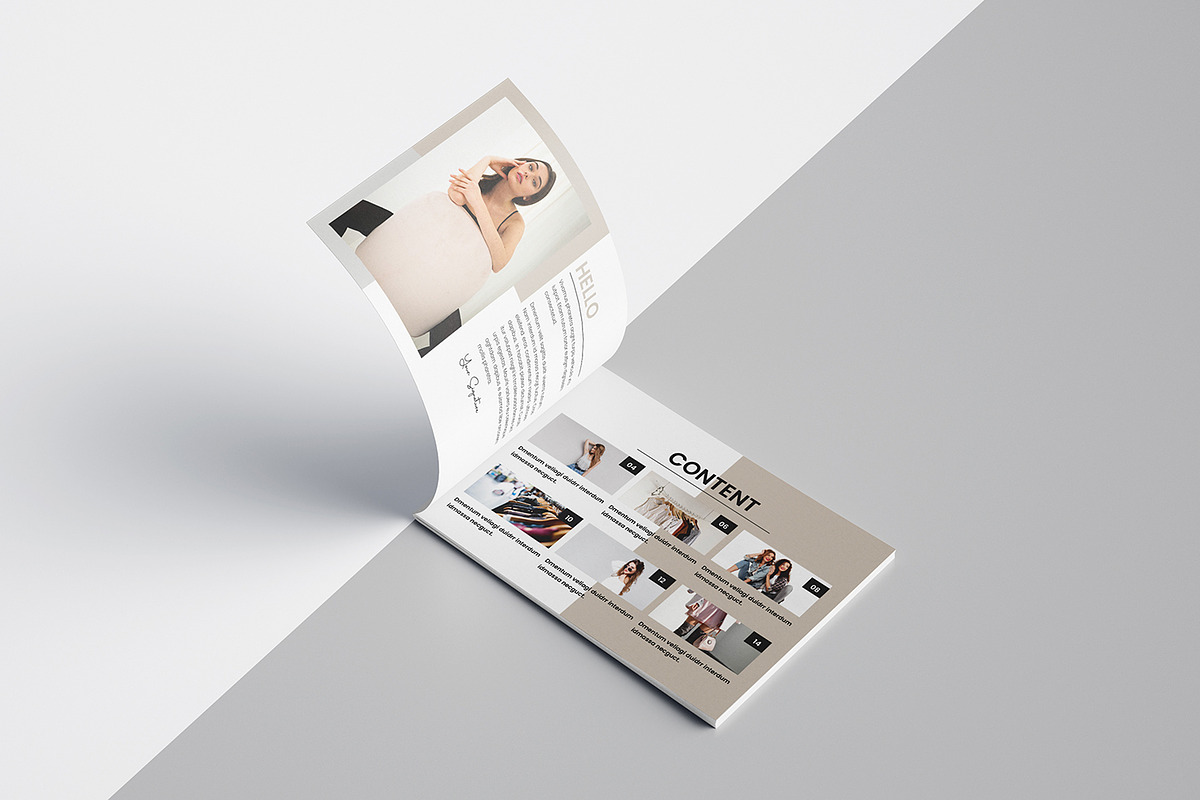 Portfolio Template, a Magazine Template by Template Shop (Photo 3 of 12)