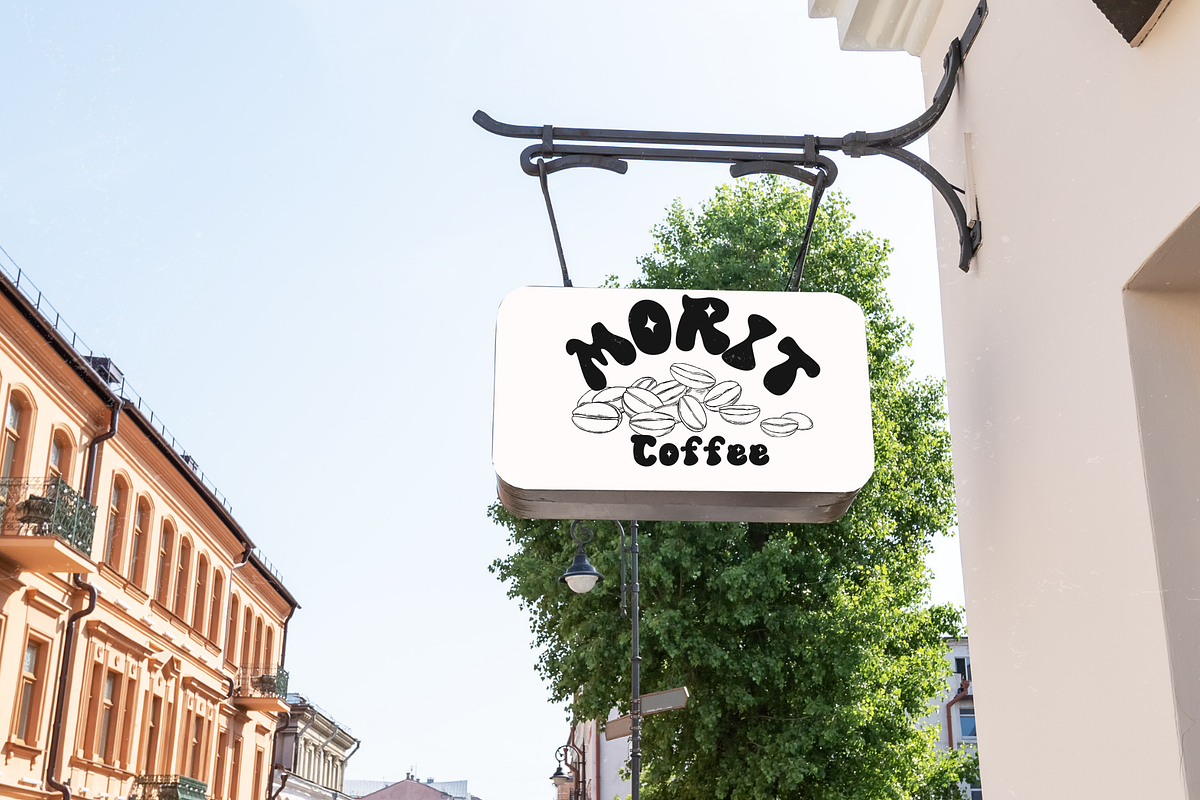 Morit retro font, a Script Font by JJuta (Photo 6 of 8)