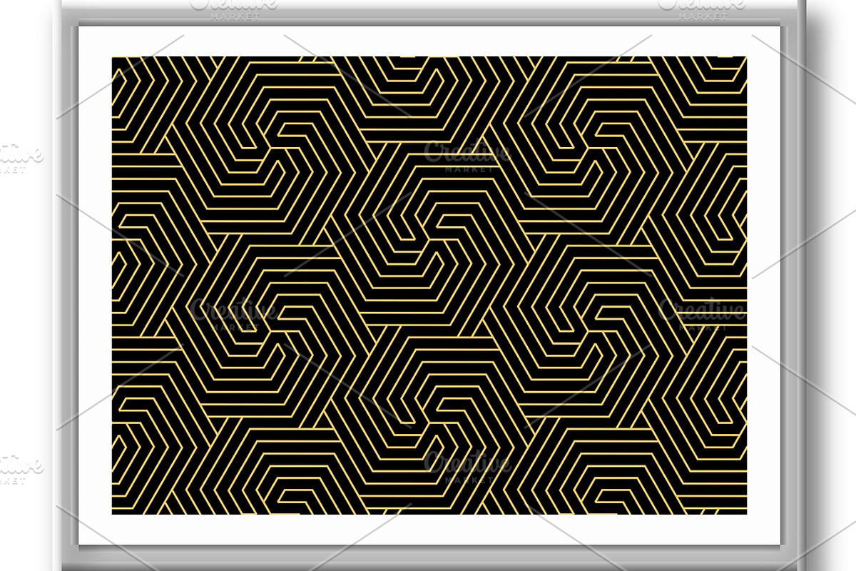 Abstract geometric pattern with, a Texture Illustration by RODINA (Photo 3 of 3)
