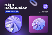 Abstract Gradient 3D, an Object 3D Model by kerismaker (Thumbnail 3 of 8)
