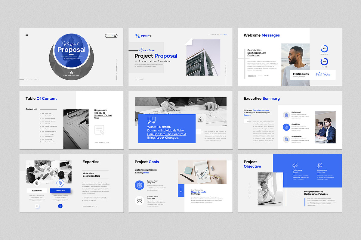 Project Proposal Presentation, a Presentation Template by GenerousArt (Photo 2 of 8)