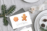 Cozy Christmas watercolor collection, a Seasonal Illustration by creativeDi (Thumbnail 3 of 3)