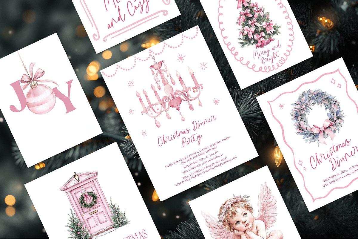 Coquette Christmas Collection, an Object Graphic by MaNechaeva (Photo 2 of 9)